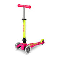Micro Scooter Mini Deluxe Foldable Neon LED