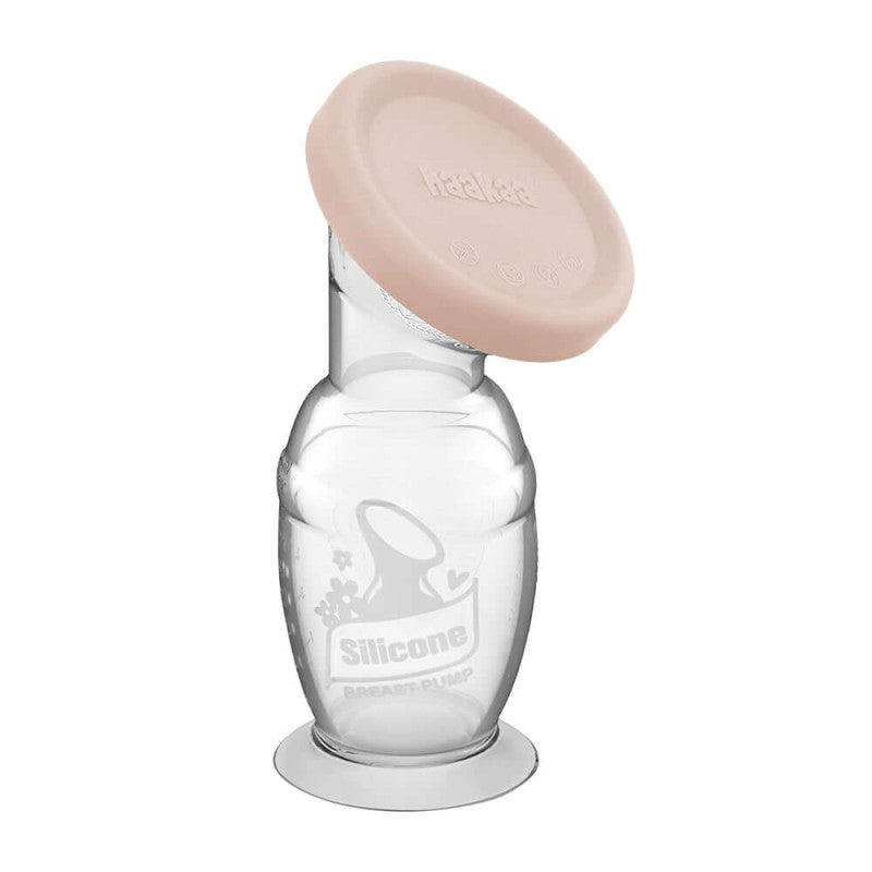 Haakaa 100ml Silicone Breast Pump &amp; Silicone Cap