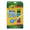 Crayola Washable Super Tips Markers (50 Colors)