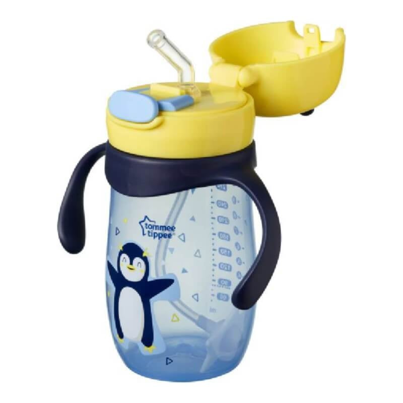 Tommee Tippee Weighted Straw Cup with Handle 300ml (12m+)