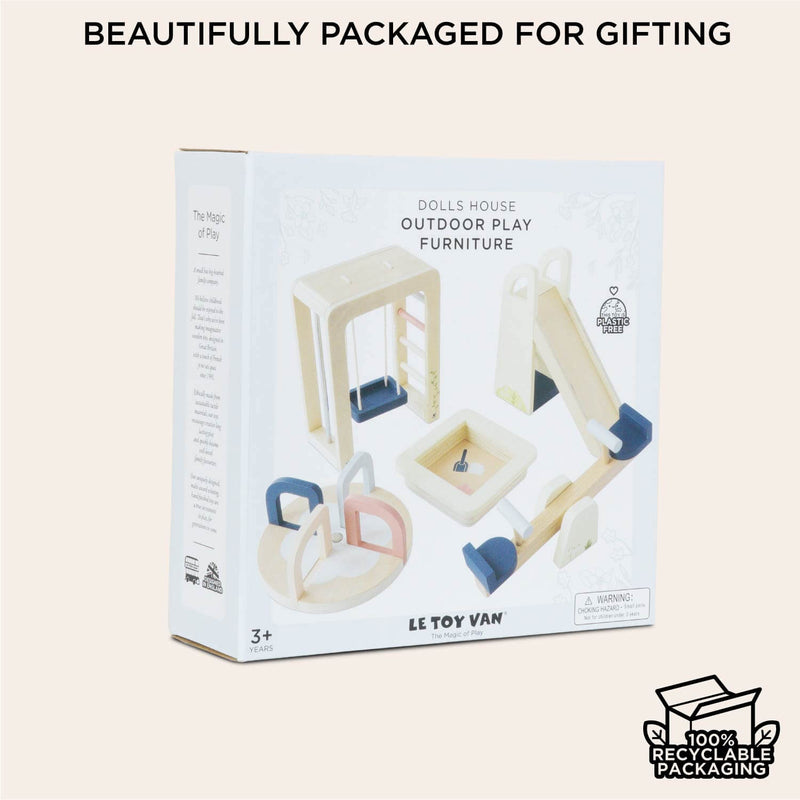 Le Toy Van Wooden Dolls House Outdoor Play Furniture