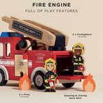 Le Toy Van Wooden Fire Engine