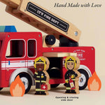 Le Toy Van Wooden Fire Engine
