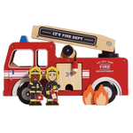 Le Toy Van Wooden Fire Engine