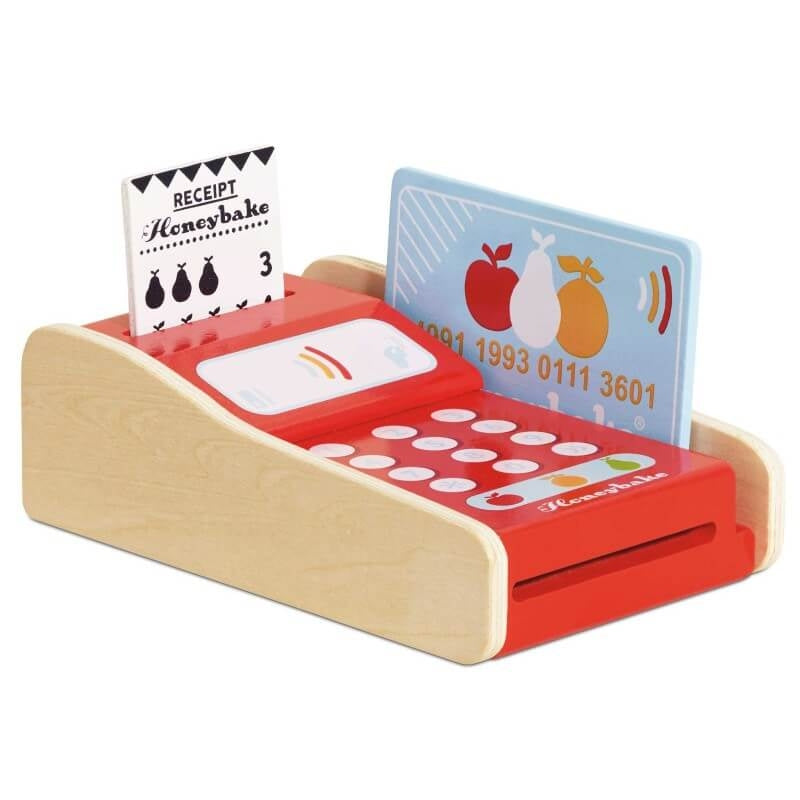 Le Toy Van Wooden Shop Card Machine