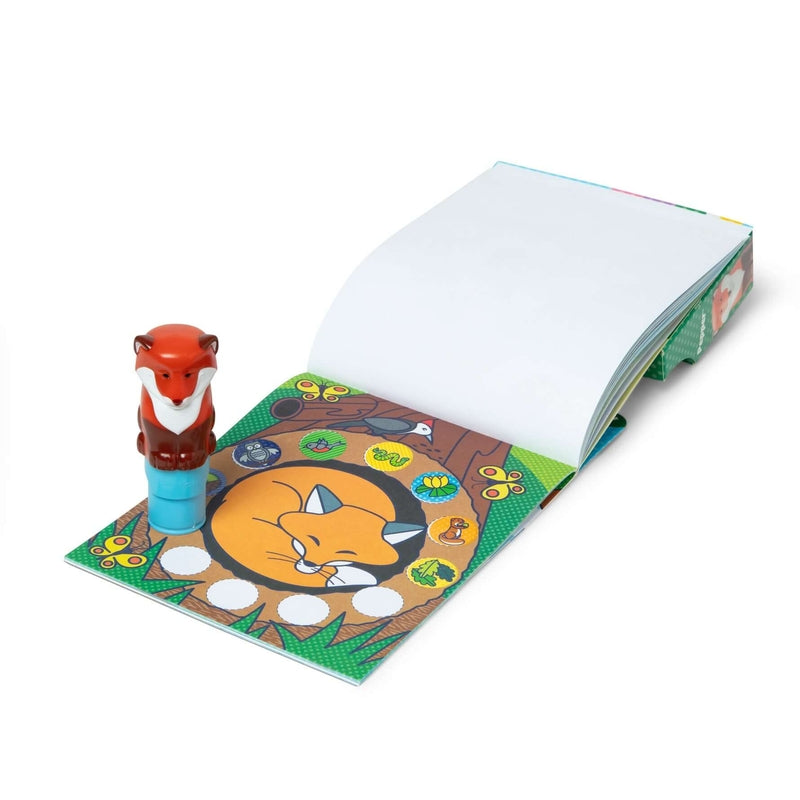 Melissa & Doug WOW!™ Activity Pad & Sticker Stamper - Fox