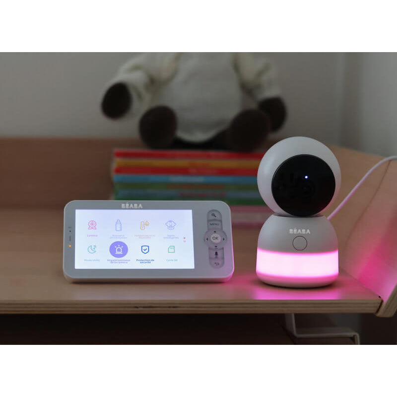 Beaba Zen Night Light Video Baby Monitor - White