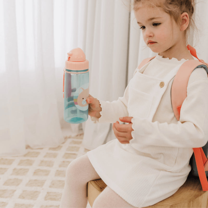 Skip Hop Zoo PP Straw Bottle 390ml