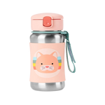 Skip Hop Zoo Stainless Steel Straw Bottle