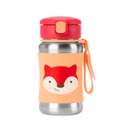 Skip Hop Zoo Stainless Steel Straw Bottle