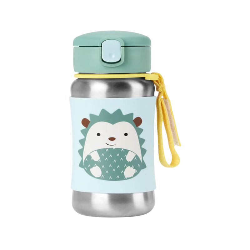 Skip Hop Zoo Stainless Steel Straw Bottle