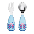 Skip Hop Zootensils Fork & Spoon - Butterfly