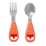Skip Hop Zootensils Fork & Spoon - Fox