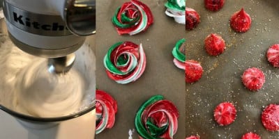 Christmas Meringues