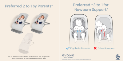 Evolve Bouncer v's Baby Bjorn Bouncer