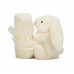 Jellycat Bashful Cream Bunny Soother 33cm
