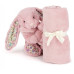 Jellycat Blossom Tulip Bunny Soother 33cm