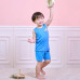 OETEO Bamboo - All Things Wonder Toddler Sleeveless Set - Blue