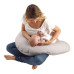 Red Castle | Cocoonababy Big Flopsy Maternity and Nursing Pillow - Chambray, Blue