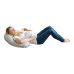 Red Castle | Cocoonababy Big Flopsy Maternity and Nursing Pillow - Chambray, Blue