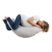 Red Castle | Cocoonababy Big Flopsy Maternity and Nursing Pillow - Jersey, Blossom