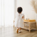 OETEO Cotton - Baby Girl Flutter Sleeve Dress