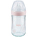 NUK Nature Sense Glass Bottle 240ml