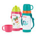 Nuby No-spill Clik-it Stainless Steel Insulated Store n pour 360ml - Green - Elephant