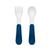 OXO Tot On-the-Go Plastic Fork and Spoon Set with Travel Case