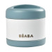 Beaba Stainless Steel Isothermal Portion 500ml - Baltic Blue / White