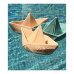 Oli&Carol Teether & Bath Toy - Origami Boat Nude